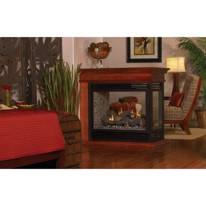 Empire White Mountain Hearth Vail 36" Premium Peninsula Fireplace VFP36SP32E