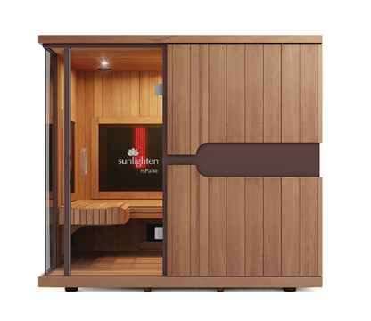 Sunlighten mPulse Empower Infrared Sauna with Red Light