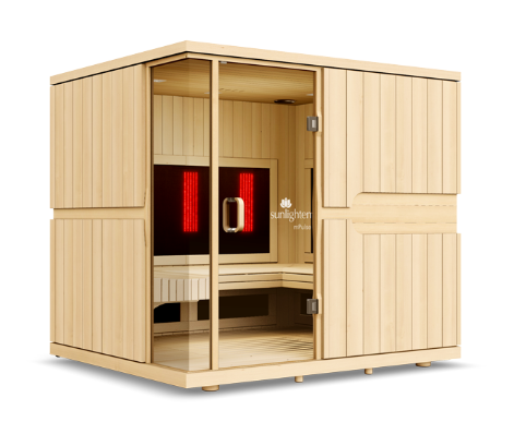 Sunlighten mPulse Empower Infrared Sauna with Red Light