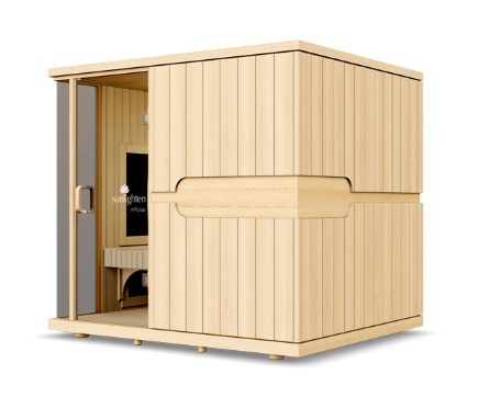 Sunlighten mPulse Empower Infrared Sauna with Red Light
