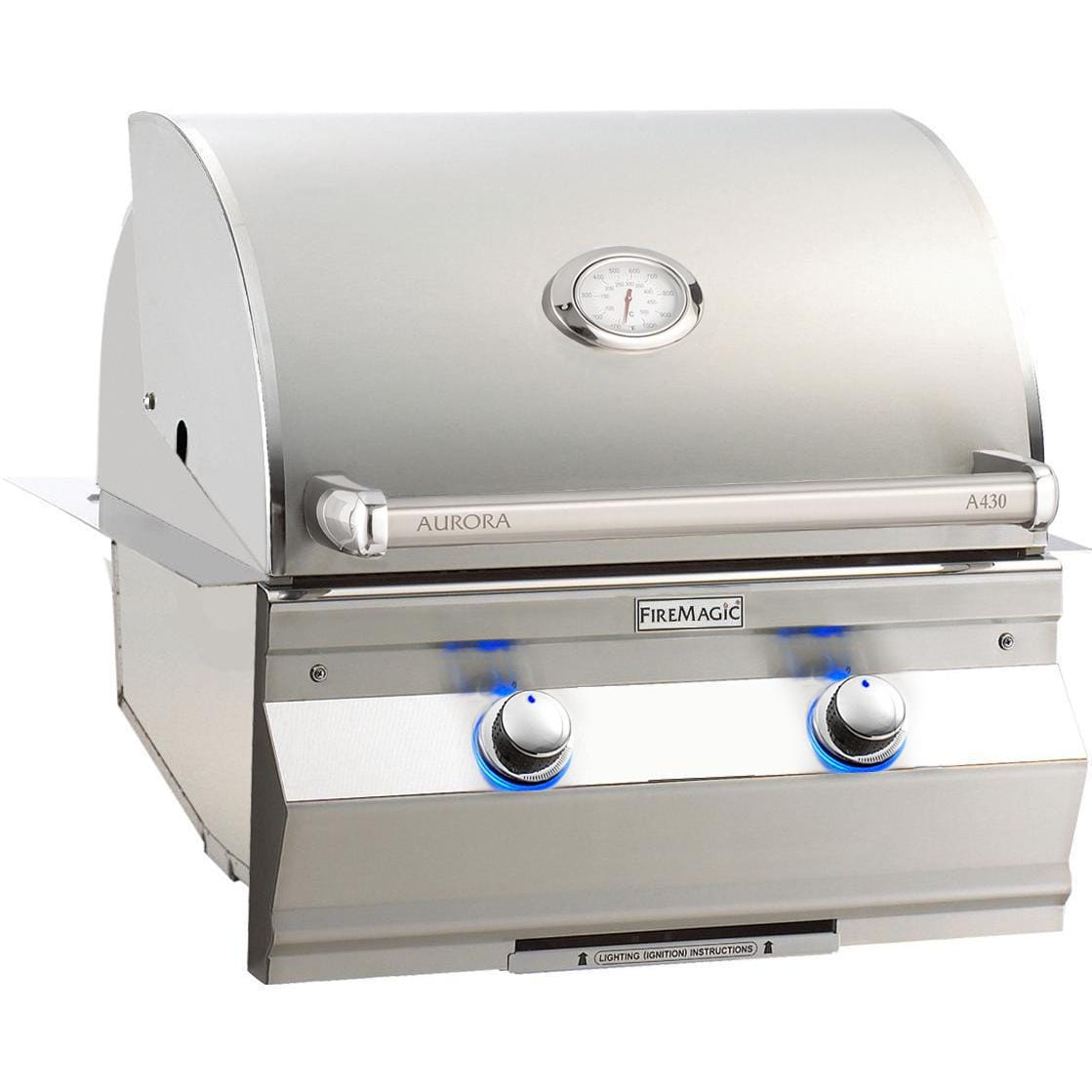 Fire Magic Aurora 24" Built-In Propane Gas Grill With Analog Thermometer (A430I-7EAP)