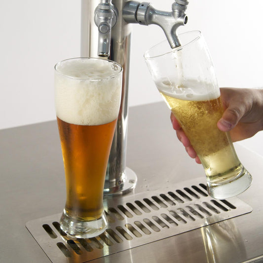 Fire Magic 24-Inch Left Hinge Outdoor Rated Dual Tap Kegerator (3594-DL)