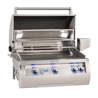 Fire Magic Echelon Diamond E660I 30" Built-In Gas Grill with Rotisserie and Digital Thermometer, Propane (E660I-8E1P)