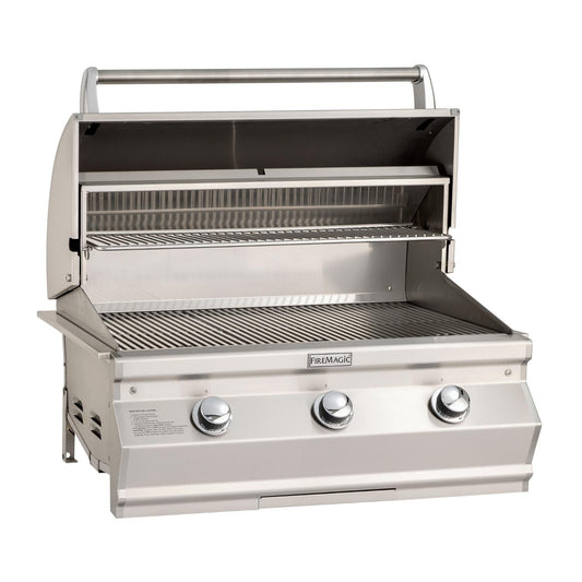 Fire Magic 30" Choice Multi-User Built-In Propane Gas Grill with Analog Thermometer (CM540I-RT1P)