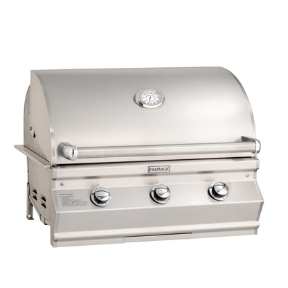Fire Magic 30" Choice Multi-User Built-In Propane Gas Grill with Analog Thermometer (CM540I-RT1P)