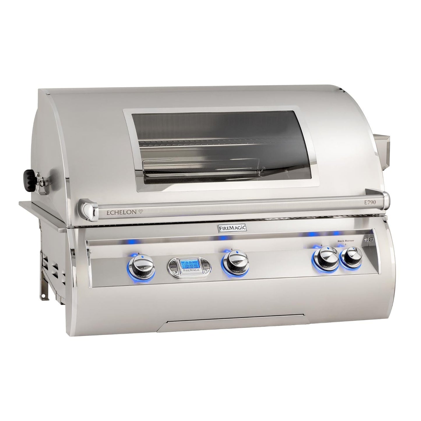 Fire Magic 36" Echelon Diamond Built-In Natural Gas Grill withMagic View Window in Stainless Steel (E790I-8E1N-W)