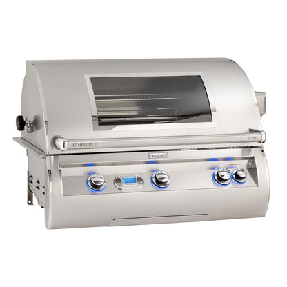 Fire Magic 36" Echelon Diamond Built-In Natural Gas Grill withMagic View Window in Stainless Steel (E790I-8E1N-W)