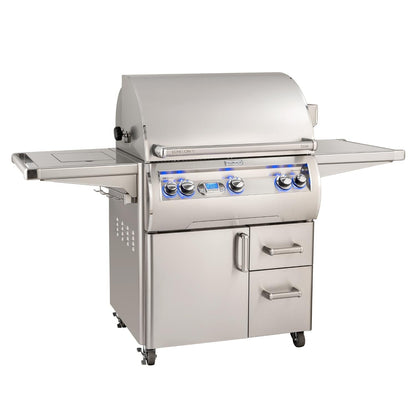 Fire Magic 30" Echelon Diamond Freestanding Natural Gas Grill with Side Burner Rotisserie & Digital Thermometer (E660S-8E1N-62)