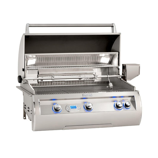 Fire Magic 36" Echelon Diamond Built-In Propane Gas Grill with Digital Thermometer in Stainless Steel (E790I-8L1P)