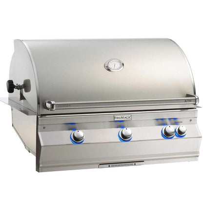 Fire Magic 36" Built-In Natural Gas Grill with Rotisserie in Stainless Steel (A790I-8EAN)