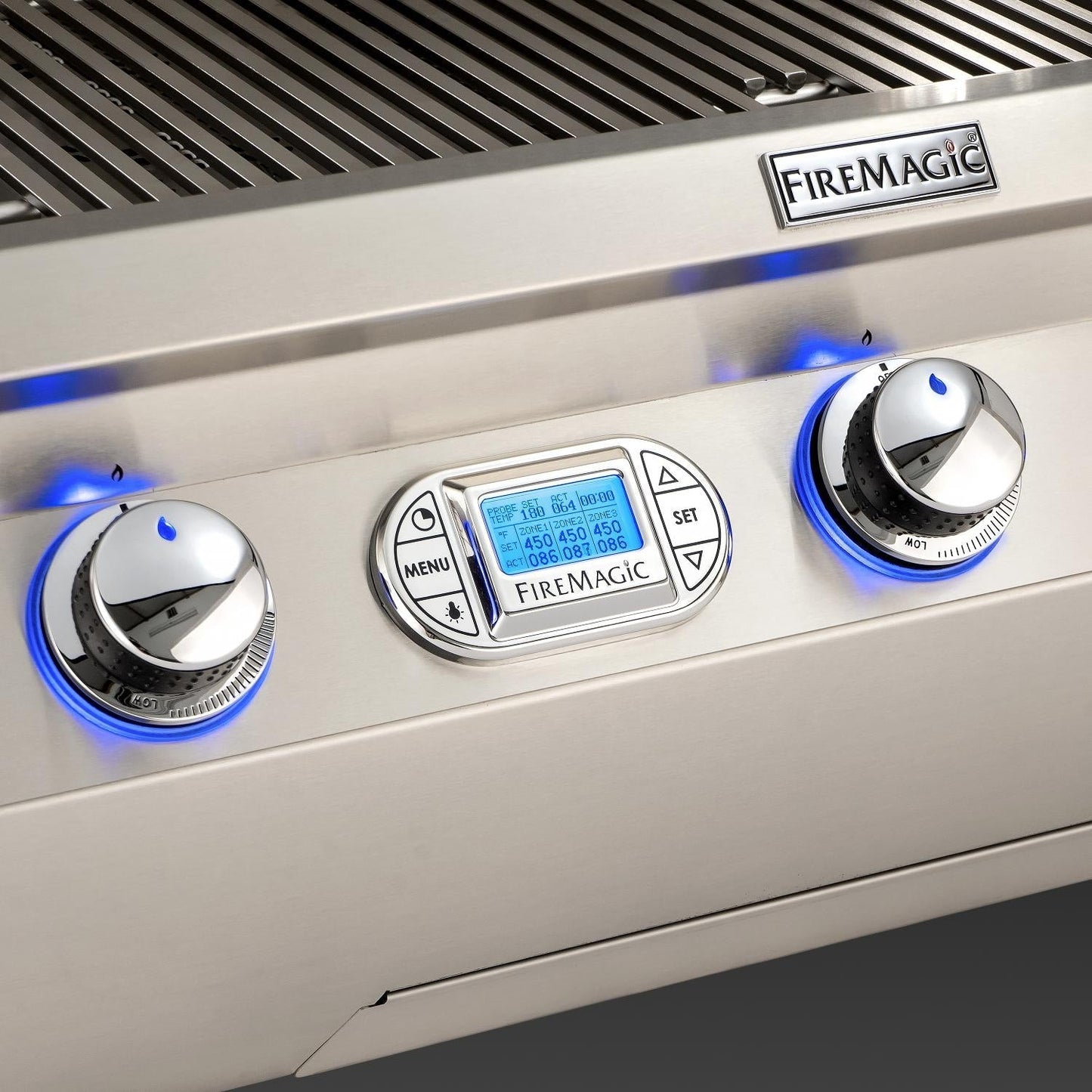 Fire Magic 48" Echelon Diamond Built-In Propane Gas Grill with One Infrared Burner in Stainless Steel (E1060I-8L1P-W)