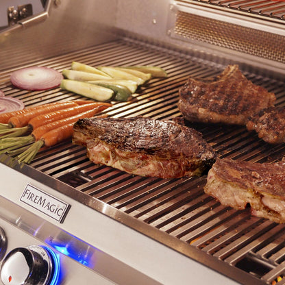 Fire Magic 48" Freestanding Propane Gas Grill One Infrared Burner in Stainless Steel (E1060S-8L1P-51-W)