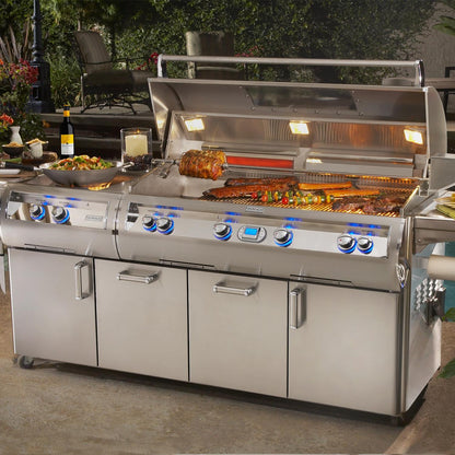 Fire Magic 48" Freestanding Propane Gas Grill One Infrared Burner in Stainless Steel (E1060S-8L1P-51-W)
