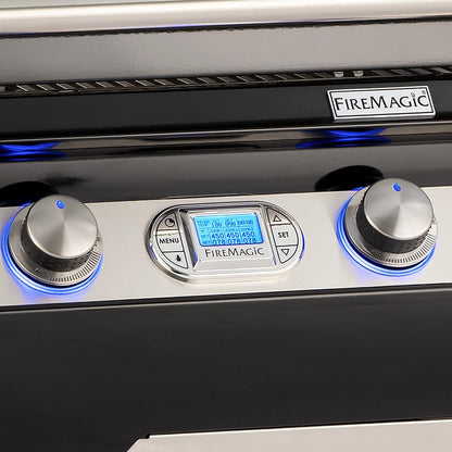 Fire Magic Echelon Black Diamond 36" Built-In Propane Gas Grill One Infrared Burner & Magic View Window (H790I-8L1P-W)