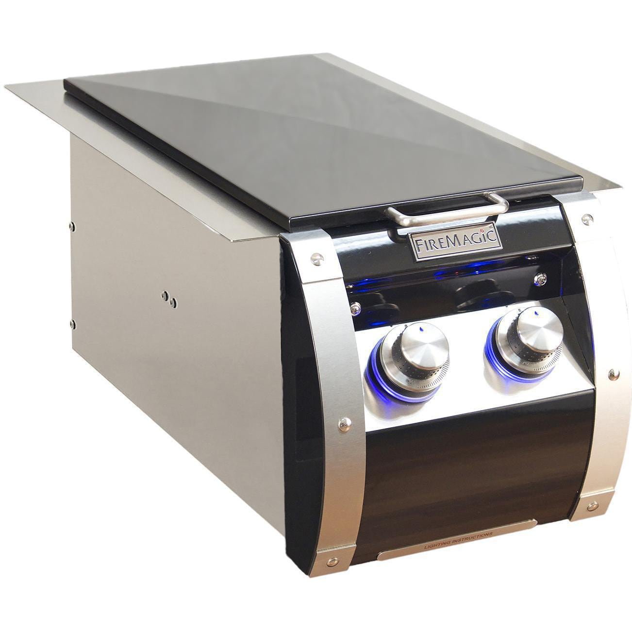 Fire Magic Echelon Black Diamond Built-In Propane Gas Double Side Burner (32815HP)