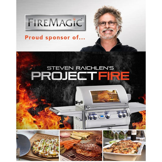 Fire Magic Lift-A-Fire Built-In Charcoal Grill - Small (281)