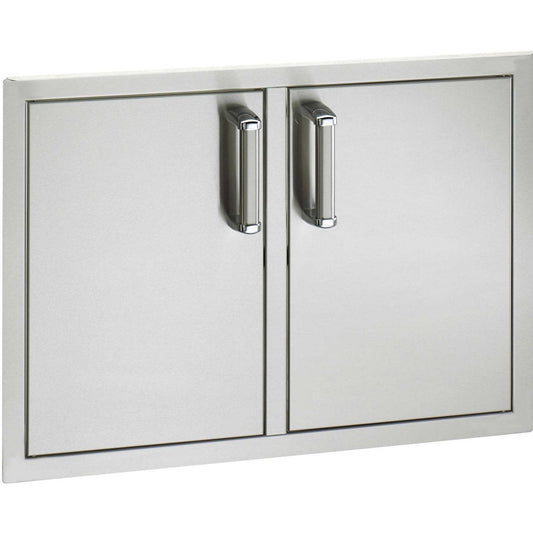 Fire Magic Premium Flush 30-Inch Double Access Door with Drawers And Trash Bin Storage with Soft Close (53930SC-12)