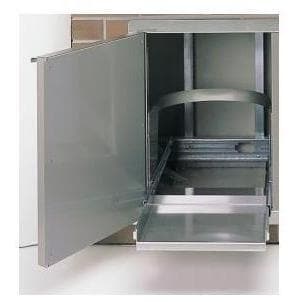 Fire Magic Select 14.5-Inch x 21-Inch Left-Hinged Single Access Door with Propane Tank Storage (33820-TSL)