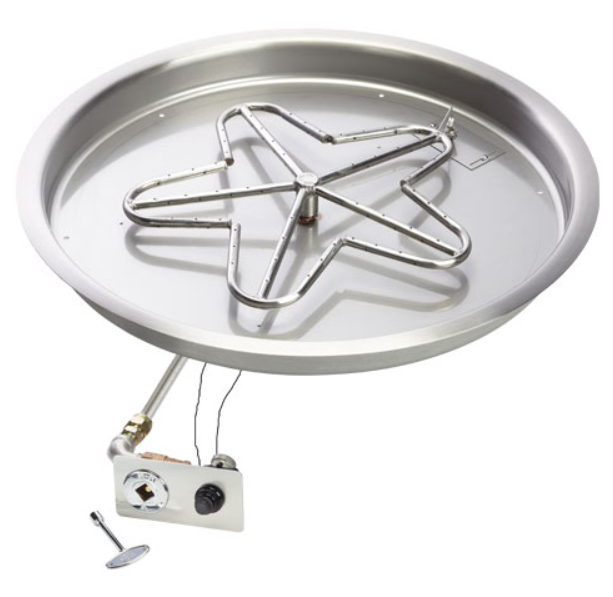 HPC Round Bowl Insert (Match Lit or Push Button)