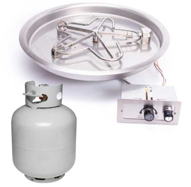 HPC Round Bowl Insert (Match Lit or Push Button)