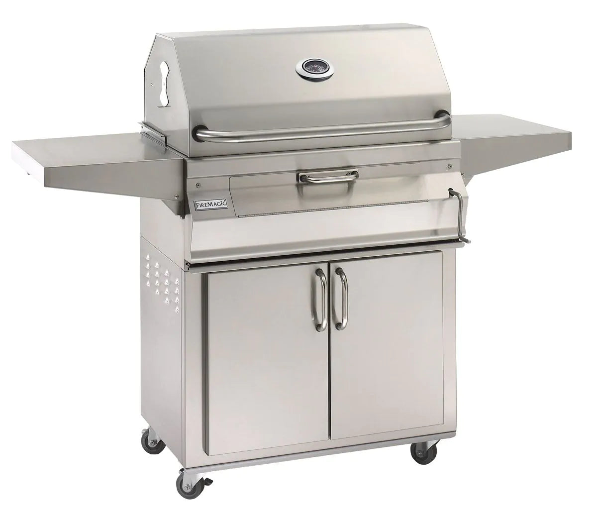 Fire Magic Legacy 30" Freestanding Charcoal Grill With Smoker Oven/Hood (24-SC01C-61)