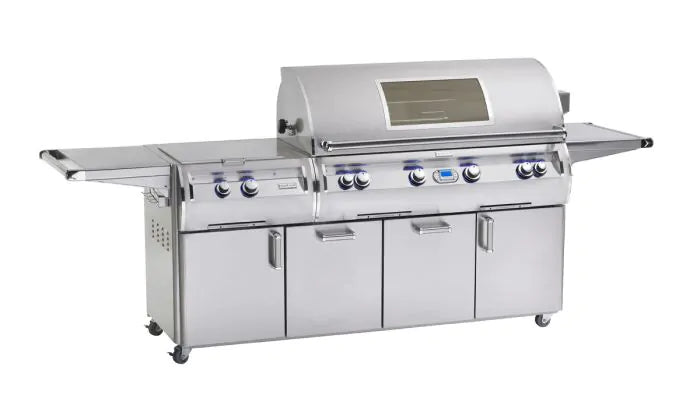 Fire Magic Echelon Diamond E1060s 48" Freestanding Gas Grill With Rotisserie, Power Burner, Digital Thermometer & Magic View Window ,Propane (E1060S-8E1P-51-W)
