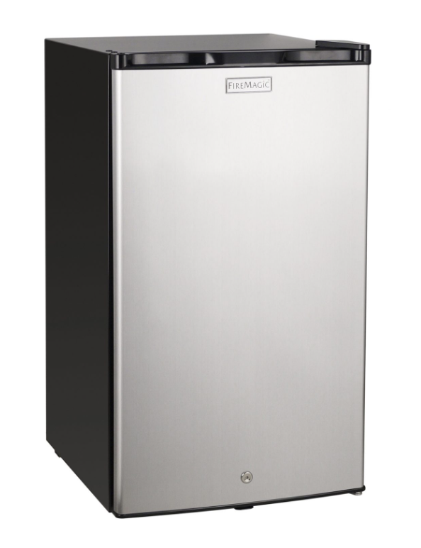 Fire Magic Refrigerator with Reversible Door Hinge