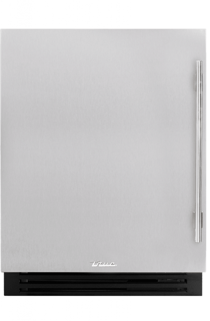 True Residential TUBADA24LSAS 24 Inch Solid Stainless Door Left Hinge Ada Height Undercounter Beverage Center