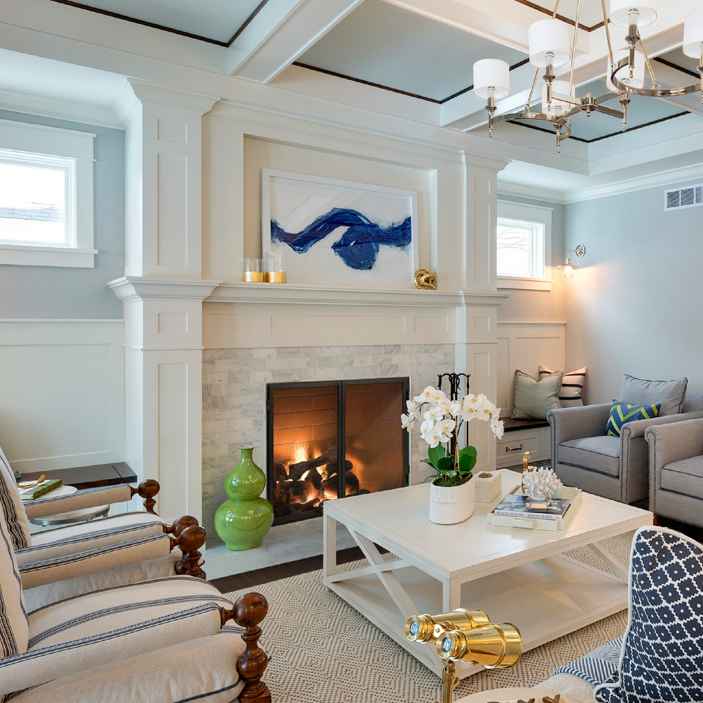 Heat & Glo Rutherford Wood Fireplace
