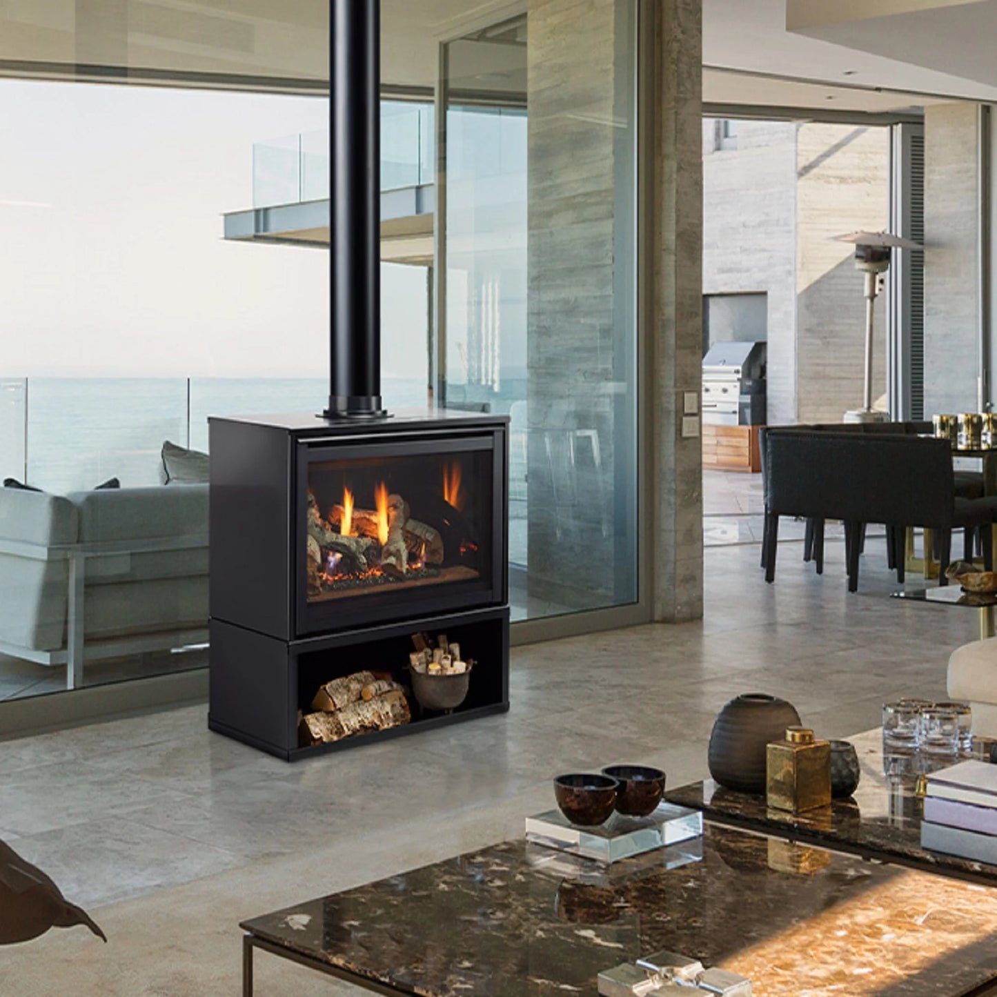 Heat & Glo Supreme Gas Fireplace