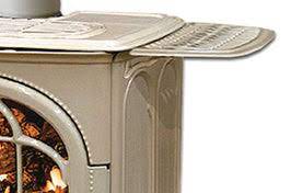 Iron Strike - Warming Shelves, Painted Black, CI1500 Flame Authority