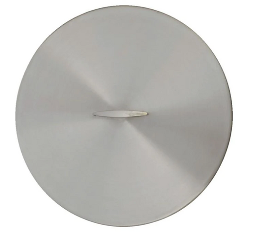 26" Stainless Steel Round Lid by The Outdoor Plus