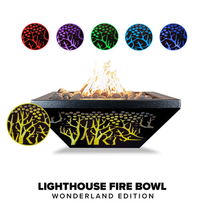 Lighthouse Collection Fire Bowls by The Outdoor Plus - Free Cover Included