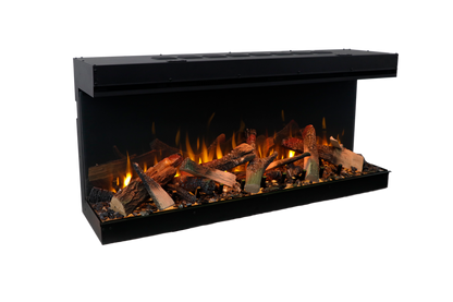 Amantii 75" LumaForest Smart Electric Fireplace