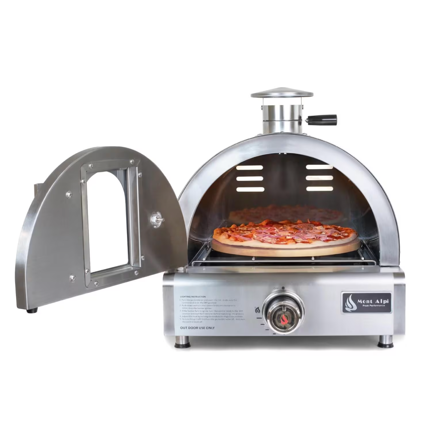 Mont Alpi Portable Table Top Pizza Oven