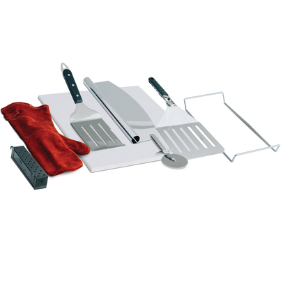 Optional 8 Piece Outdoor Oven Pizza Stone Kit