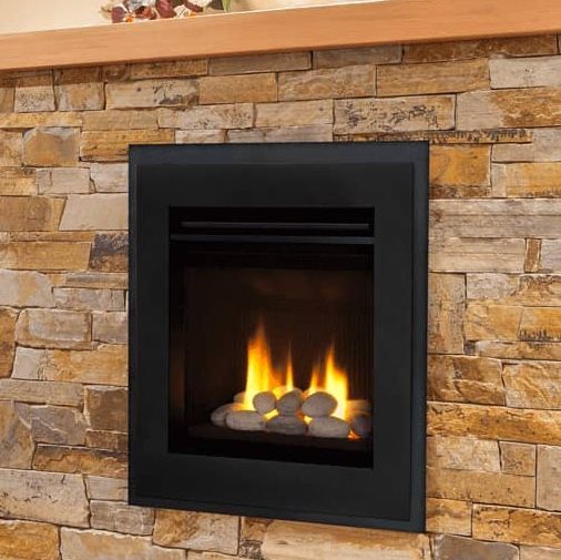 Valor 530 Portrait Series Gas Fireplace - Ledge & Ledgeview
