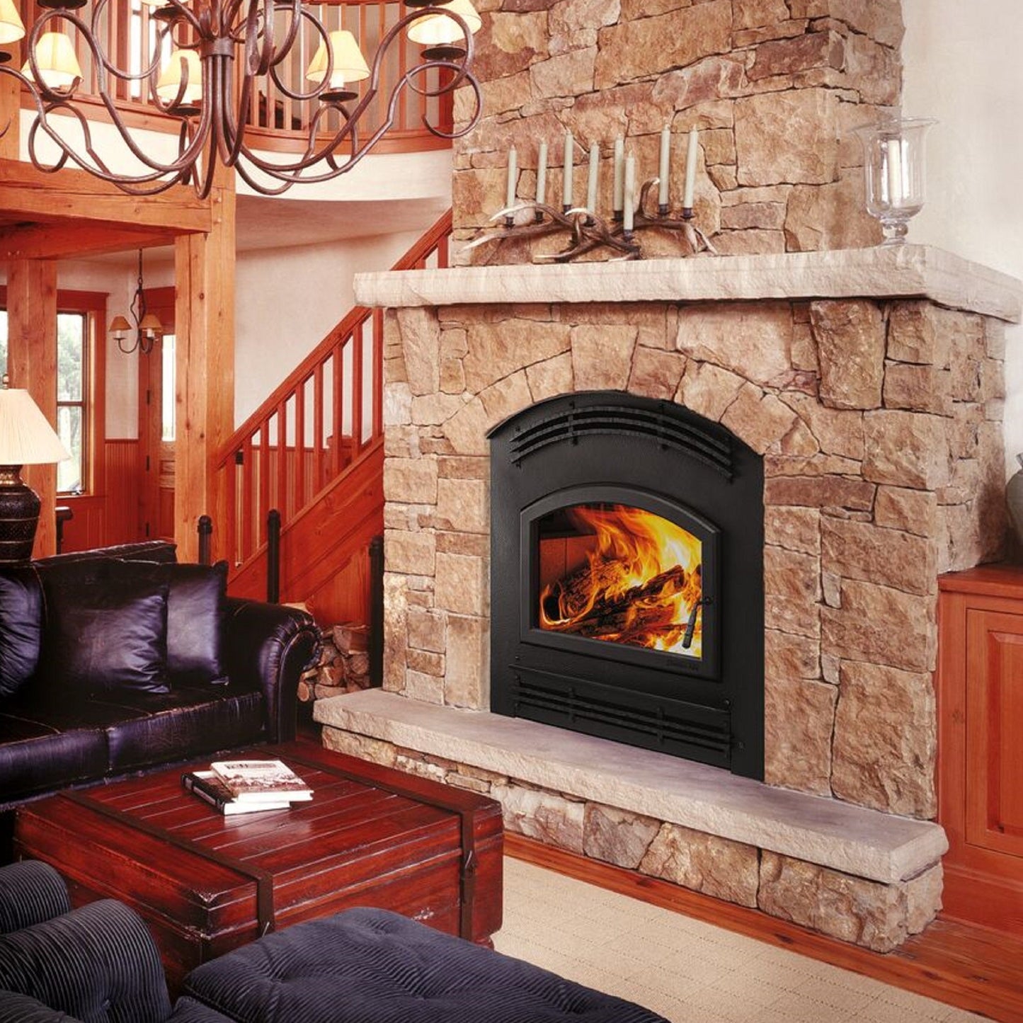 Quadra-Fire Pioneer III Wood Fireplace