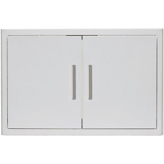 Blaze 25-Inch Stainless Steel Double Access Door (BLZ-AD25-R-SC)