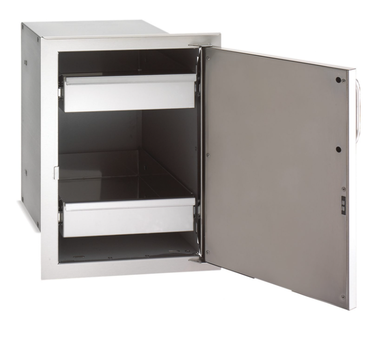 Fire Magic Select Single Door with Dual Drawers