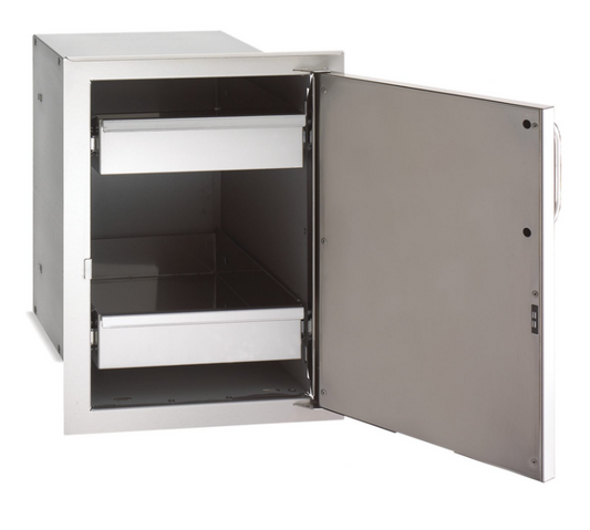 Fire Magic Select Single Door with Dual Drawers