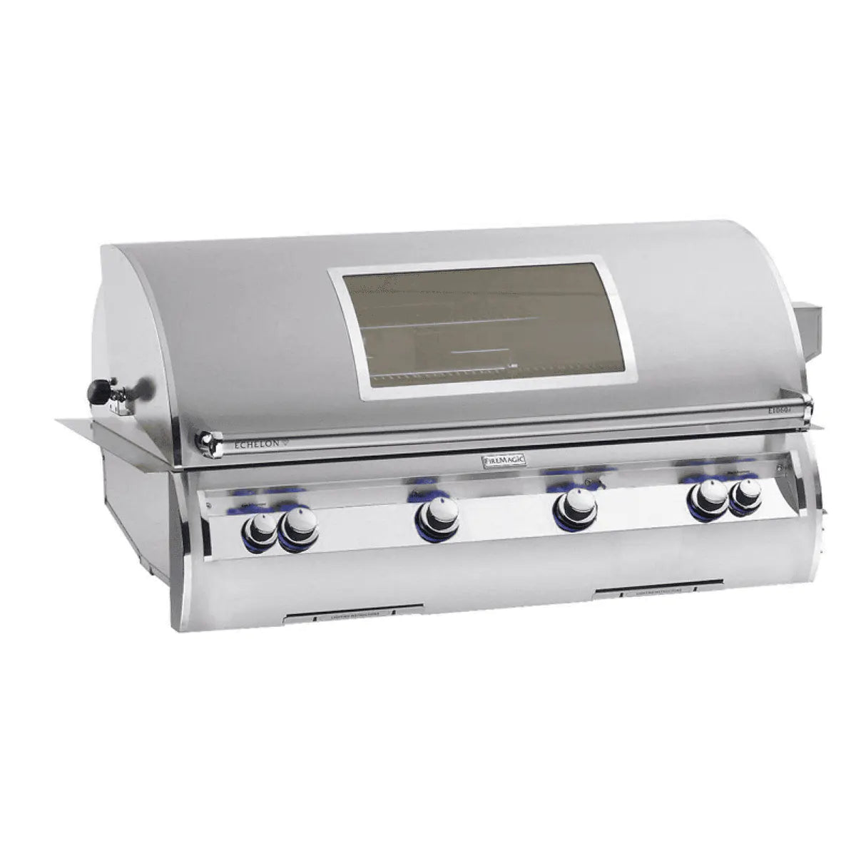 Fire Magic Echelon Diamond E1060i A Series 48" Built-In Gas Grill With Rotisserie, Analog Thermometer & Magic View Window, Natural Gas (E1060I-8EAN-W)