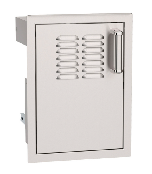 Fire Magic Flush Single Door Tank Drawer and Louvers