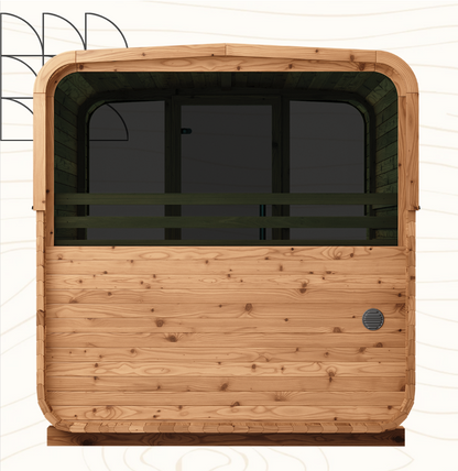 Thermory Natural Square Sauna