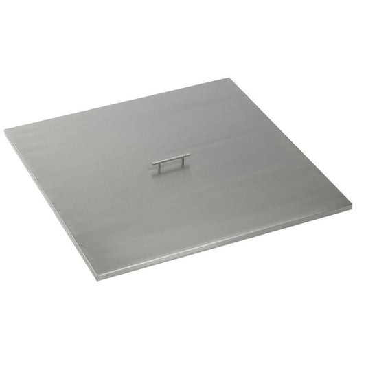 38" Stainless Steel Square Lid by The Outdoor Plus