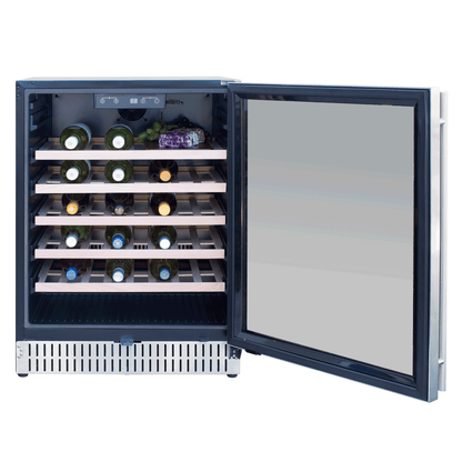24" 5.3c Deluxe Outdoor Rated Wine Cooler
