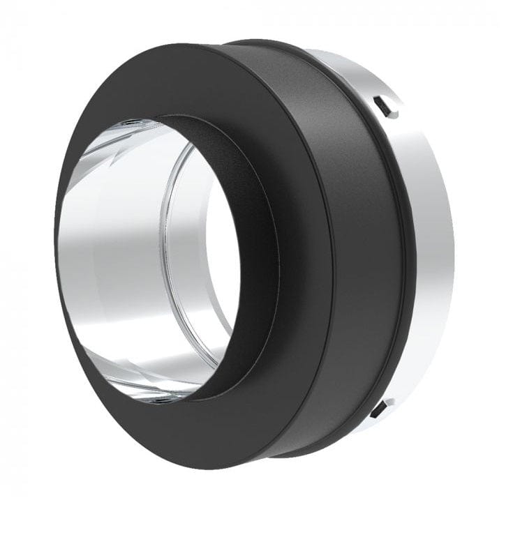 Astria Single Black Wall Pipe Adapter 6SPBSWA