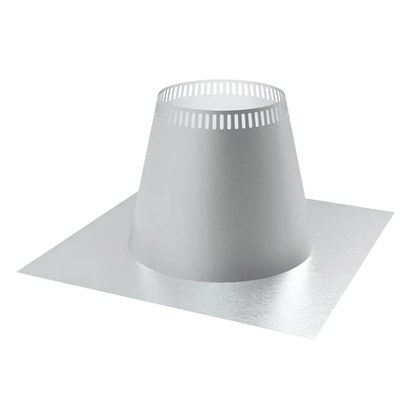Astria 6-inch Flat Flashing for Wood-Burning Chimney System 6SPFF