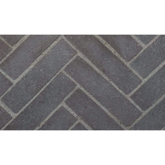 Astria Masonry 42-inch Slate Grey Split Herringbone Brick Liner MOSAIC42SGSH