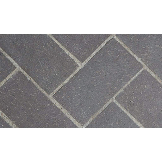 Astria 50 inch Masonry Slate Grey Full Herringbone Brick Liner MOSAIC50SGFH